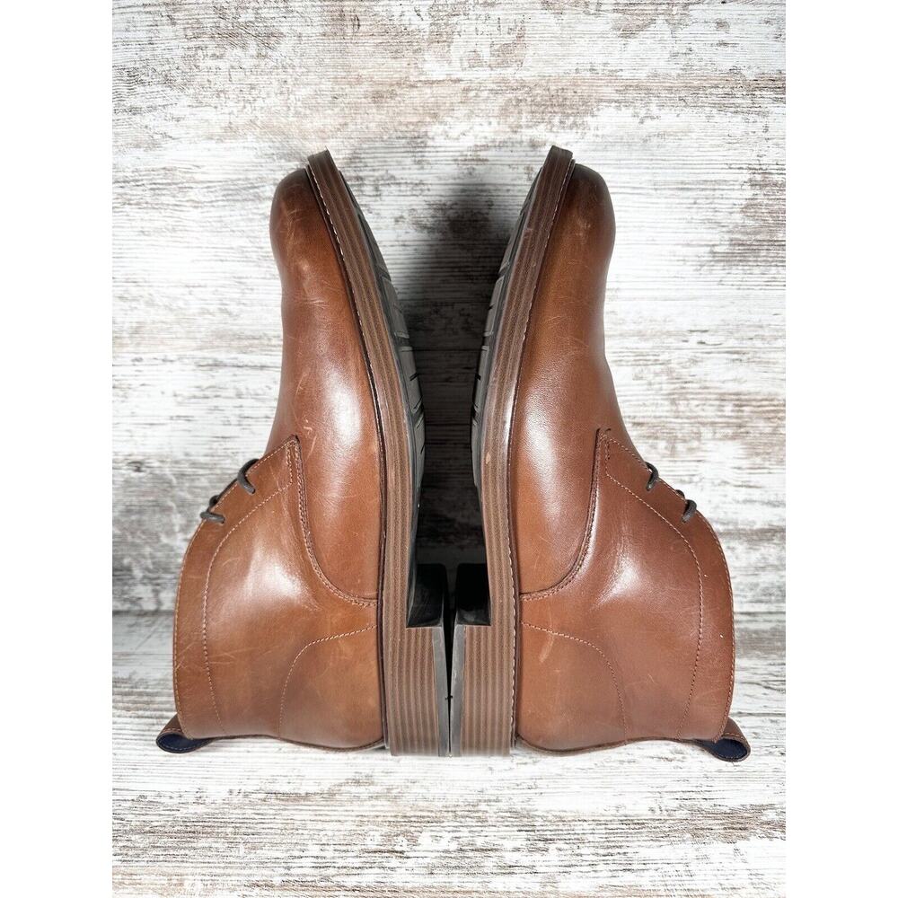 Men's Cole Haan Kennedy Grand Brown Leather Waterproof Chukka Boots Sz 10M - Picture 7 of 10